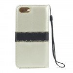Wholesale iPhone 7 Plus Magnetic Flip Leather Wallet Case (Champagne Gold)